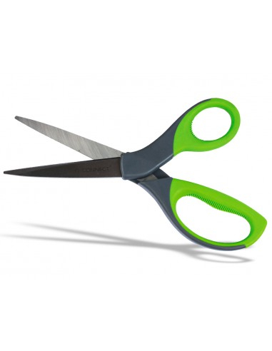 Tijera q-connect mango caucho 8 21 cm...