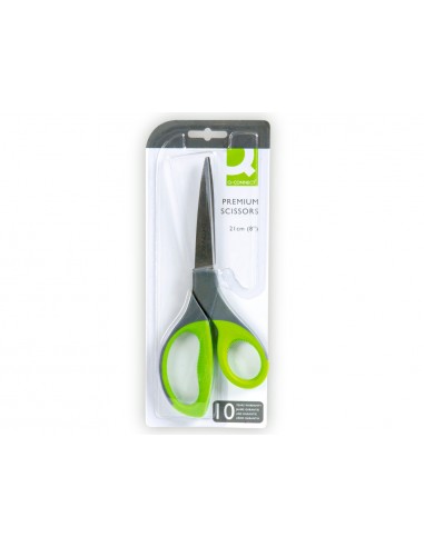 Tijera q-connect mango caucho 8 21 cm...