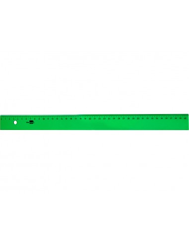 Regla liderpapel 40 cm acrilico verde