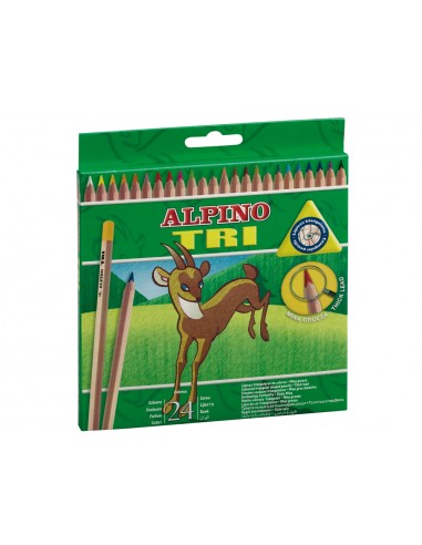 Lapices de colores alpino tri estuche...