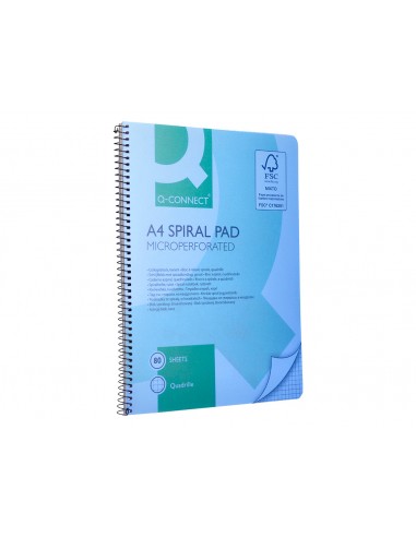Cuaderno espiral q-connect a4 micro...