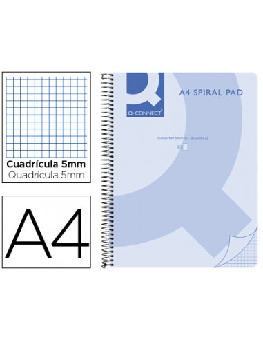 Cuaderno espiral q-connect a4 micro...