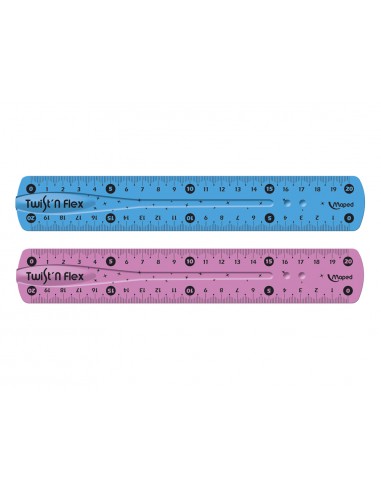 Regla maped plastico flexible 20 cm...