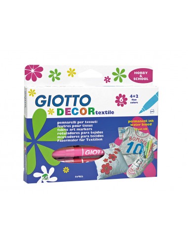 Rotulador giotto decor textile para...