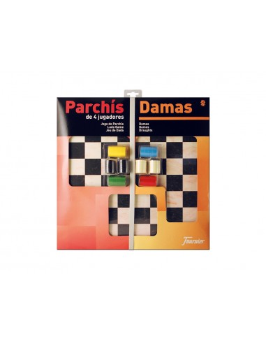 Parchis con damas tablero grande 4...