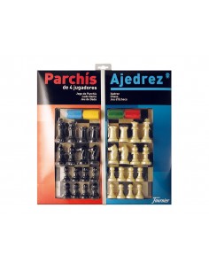 Parchis con ajedrez tablero... 2