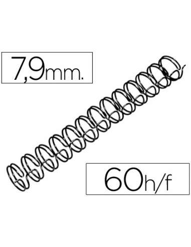 Espiral wire 31 7,9 mm n.5 negro...