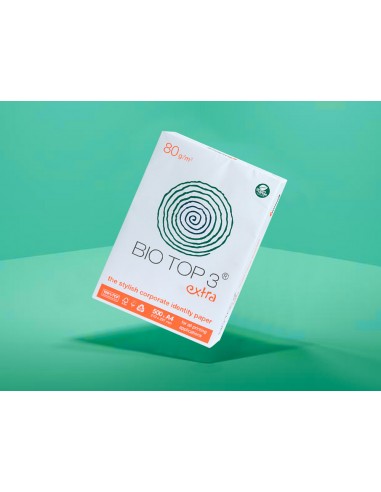 Papel fotocopiadora biotop 80g extra...