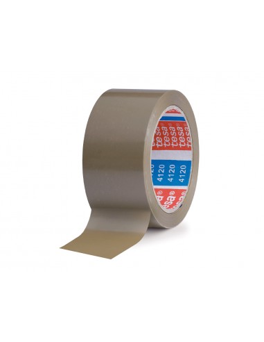 Cinta adhesiva tesa pvc color marron...