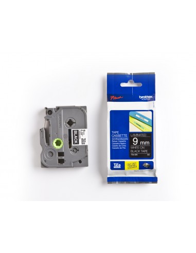 Cinta brother tze325 negro-blanco 9mm...