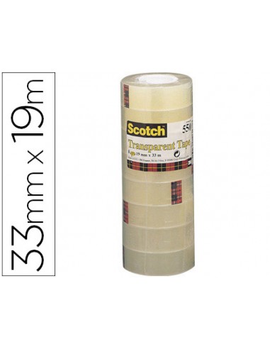Cinta adhesiva scotch acordeon 550 33...
