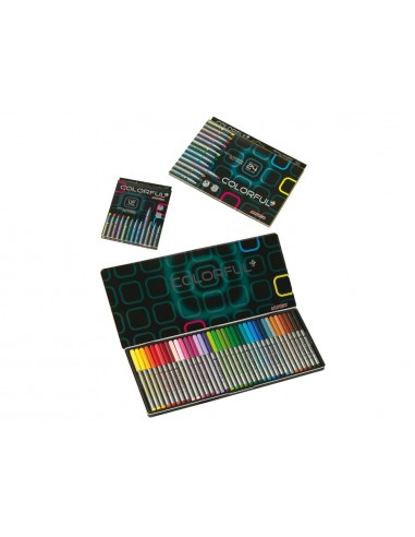 Rotulador alpino colorful c/ de 36...