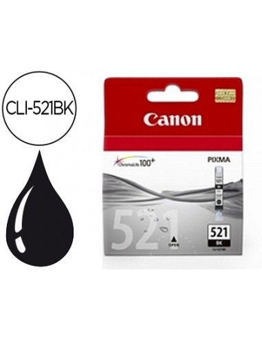 Ink-jet canon cli-521bk negro pixma...
