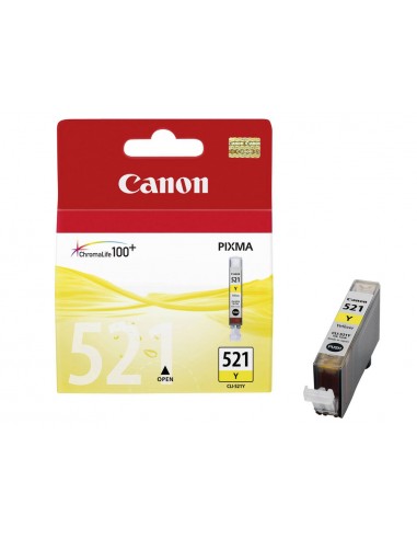 Ink-jet canon cli-521y amarillo pixma...