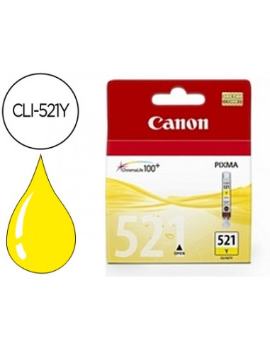 Ink-jet canon cli-521y amarillo pixma...