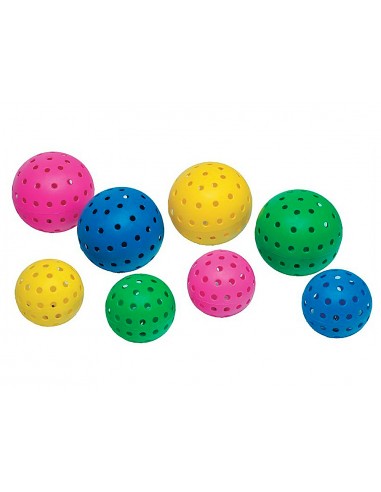 Pelota amaya perforada con cascabel...