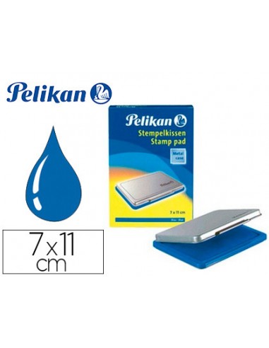 Tampon pelikan nº2 azul 70x110 mm