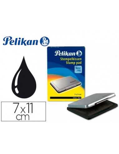 Tampon pelikan nº2 negro 70x110 mm