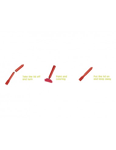 Barra maquillaje face stick 6 colores...