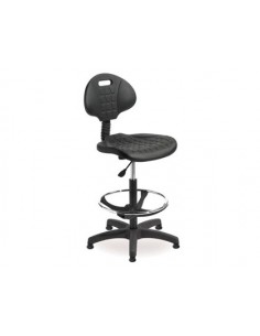 Taburete con respaldo...