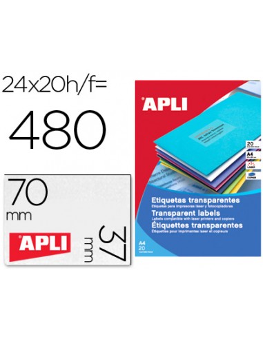 Etiqueta adhesiva apli 1224...