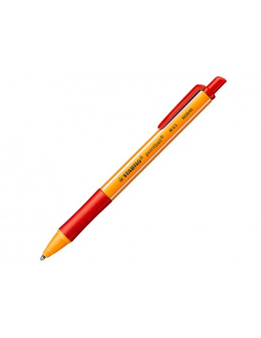 Boligrafo stabilo pointball 0,5 mm rojo
