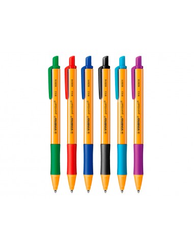 Boligrafo stabilo pointball 0,5 mm rojo