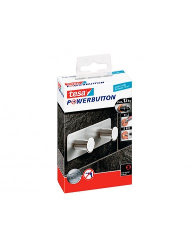 Perchero adhesivo tesa powerboton...