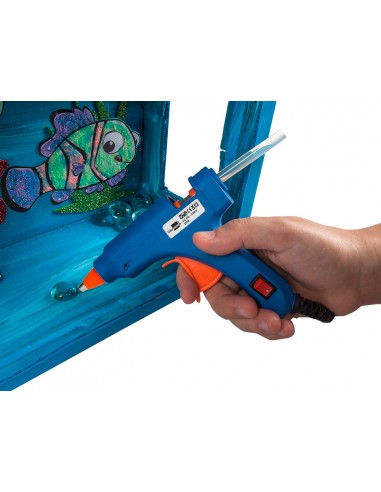 Pistola termofusible mini liderpapel...