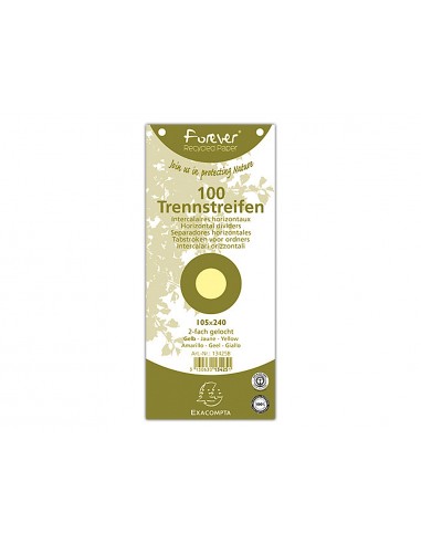 Separador exacompta cartulina...