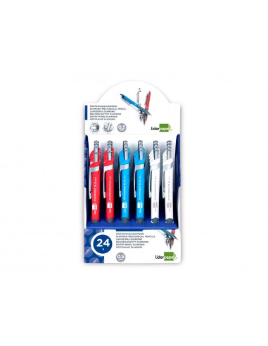 Portaminas liderpapel diamond 0,5 mm...