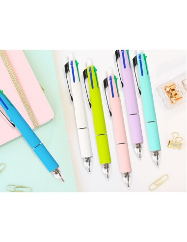 Boligrafo liderpapel 5 en 1 azul...