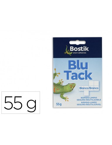 Sujetacosa masilla bostik blu tack...