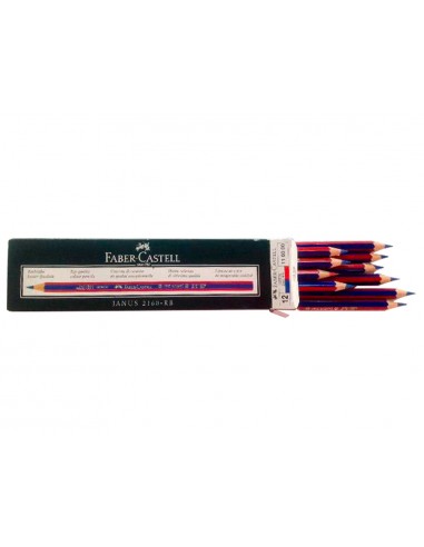 Lapices bicolor faber castell fino...