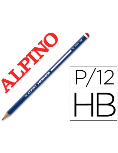 Lapices de grafito alpino junior unidad