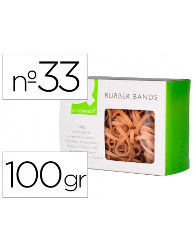 Gomillas elasticas q-connect 100 gr...
