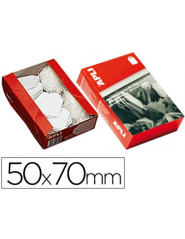 Etiquetas colgantes apli 396 50x70 mm...