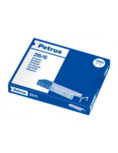 Grapas petrus nº 26/6 galvanizada...