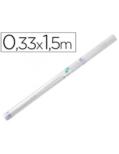 Rollo plastico adhesivo liderpapel...