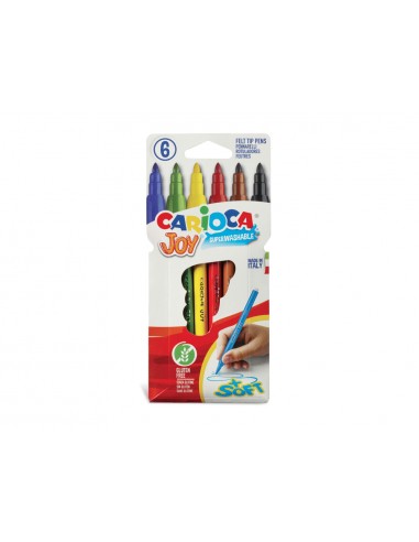 Rotulador carioca joy caja de 6...
