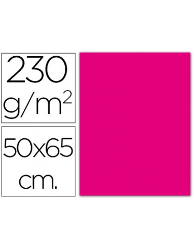 Cartulina fluorescente magenta 50x65...