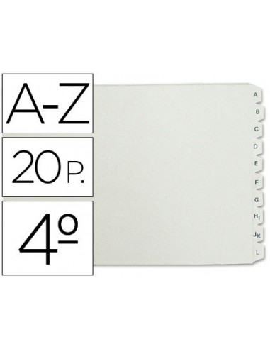 Separador alfabetico multifin 3003...