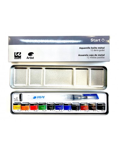 Acuarela artist start caja metal 12...