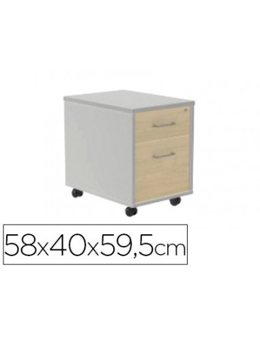 Cajonera rocada con dos cajones serie...