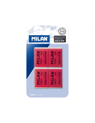 Goma de borrar milan nata 624 blister...