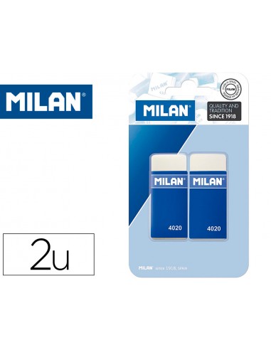 Goma de borrar milan 4020 miga de pan...