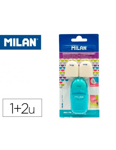 Sacapuntas milan capsule plastico 1...
