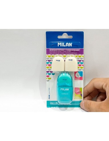 Sacapuntas milan capsule plastico 1...
