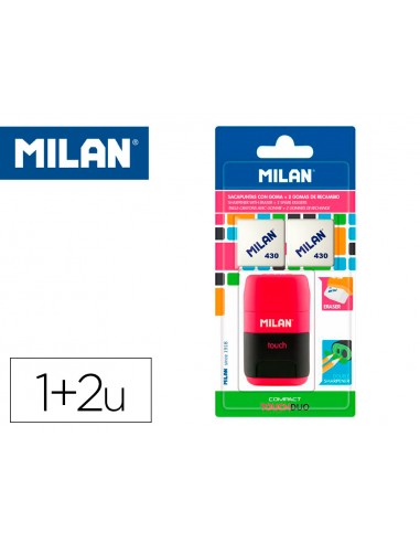 Sacapuntas milan compact touch duo...