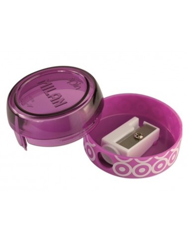 Sacapuntas milan spin plastico 1 uso...